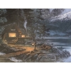 Image 3 : Numbered Print 184/650 "Mountain Majesty", Artist Fred Buchwitz, 41.5 X 33.5 Framed Under Glass 