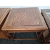 Image 4 : Tables: Sklar-Peppler 22 W, 26.5 D, 22 T,  27 W, 27 D, 22 T  and w/ Glass Top 21.5 W, 27.5 D, 20 T