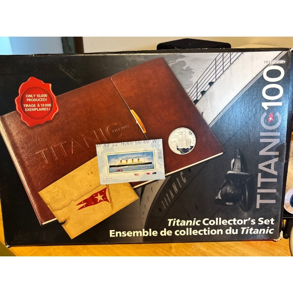 Canada Post - Thematic Collection #175 - 2012 Canada Post limited edition "TITANIC collector's set" 