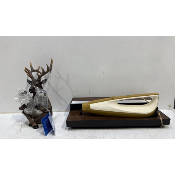 Elk Spice Holder & Philips Switchblade Turkey Carver