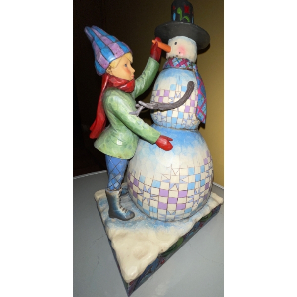 Heartwood Creek By Jim Shore 'Frosty Friends' 12T