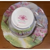 Image 2 : Royal Albert Bone China England  "Blossom Time Partial Set  6 Tea Cups & Saucers  2 Coffee Cups w/pl