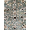 Image 3 : Silk Rug 48Wx68H (Peach, Cream, Sage, Gold-Yellow, and Black)