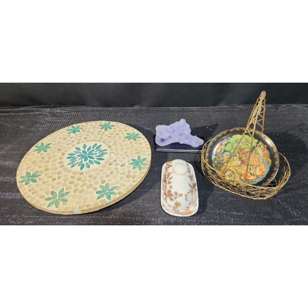 Jazz Up the Home! Lovely Home Goods, Including Mosaic Lazy Susan and More