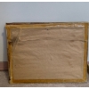Image 2 : Embroidered Nautical Art in Gold Beveled Frame 14x11