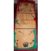 Image 4 : Vintage Wooden Table Hockey Game- 1950's Munro Games