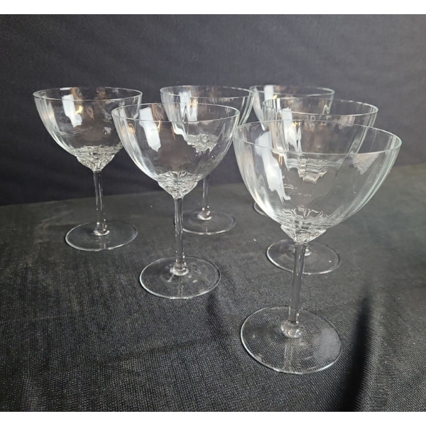 Set of 6 Champagne Bowls, 130 ml Capacity 