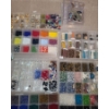 Image 4 : Assorted Craft Beads and Containers as Shown