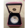 Image 1 : 2011 $20 Canadian Silver Coin with Swarovski Crystal Snowflakes, Limited Mintage