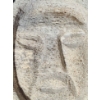 Image 2 : Indigenous Art Vertebrae as Face, Artist: Unknown, 5W, 6 T 