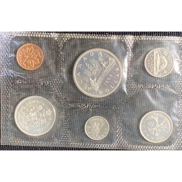1965 Canadian Uncirculated Silver Coin Set