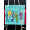 Image 1 : Rhonda D. Original "Lures" 12Wx12H