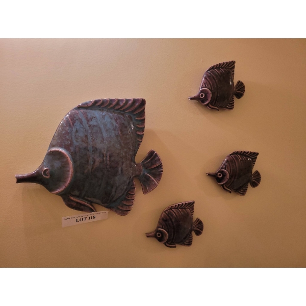 Wall-Mounted Fish Decorative Set