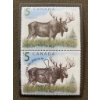 Image 3 : 2004 Canada $5 Majestic Moose Silver Proof Coin & Stamp Set
