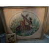 Image 2 :  two beautiful Cross Stitch in frame with stand and milk jug