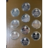Image 6 : The Great Explorers of Canada Proof Set 92.5% Silver 62.5 Troy Ounce 