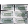 Image 6 : Canadian $1 Bills Consecutive Serial Numbers