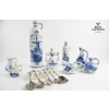 Image 1 : Delft Blue Hand Painted Lot Featuring Various Porcelain.