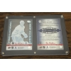 Image 2 : Clear Cut Phenoms Franchise Duos Auston Matthews & John Tavares Framed Card