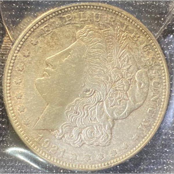 1921 Morgan Silver Dollar