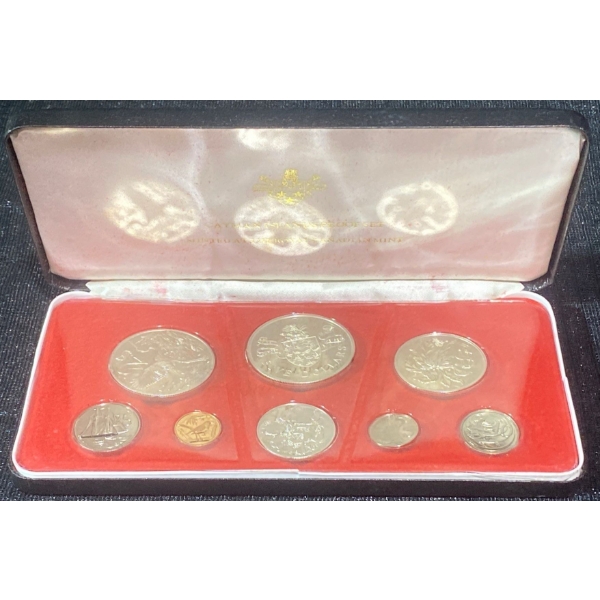 1973 Cayman Islands 92.5% Silver Proof Coin Set 2.7731 Troy Ounces