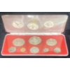 Image 1 : 1973 Cayman Islands 92.5% Silver Proof Coin Set 2.7731 Troy Ounces