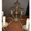 Image 1 : Vintage Metal Chandelier 