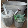 Image 2 : Vintage Yard Items & Tools-Watering Can, Gas Can, Clippers, Trimmers & More