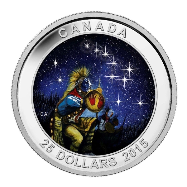 2015 $25 Star Charts: The Quest - Pure Silver Coin
SKU: 140548