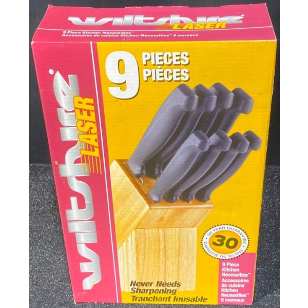 9 Piece Kitchen Knife Set