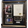 Image 9 : 3 Generations of Military Memorabilia with War Metals, Photos and Information on Backstory  