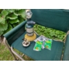 Image 3 : 2 Folding Camp Chairs w/ Side Satchel Pouch & Colemans Propane Lantern w/ Accessories