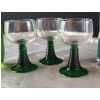 Image 2 : Variety of Collectable Glass Items Including Cups, Stemmed Glasses, and a Soap Dispenser