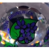 Image 3 : Swarovski Crystal Bear with a Fish in it's mouth and Crystal Orbs New Brunswick and Swarovski Logo