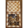 Image 1 : Wood Checkered Keepsake Box Jam Packed w/ Cufflinks Tie Pins & More