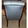 Image 4 : Victorian Mahogany Slipper Chair w/ Cabriole Style Legs 16x26x27 Stunning