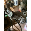 Image 7 : Industrial Bench Grinder Mounted on Pedestal with Attached Light