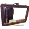 Image 1 : Metal Display Case with Glass Top and Interior Compartments