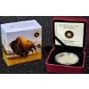 Image 9 : 2013 $100 Bison Stampede - 99.9% Fine Silver Coin - #1