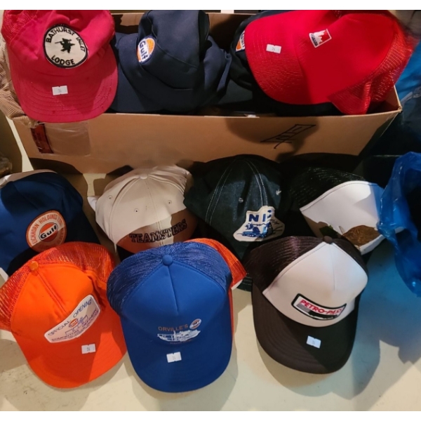 Assorted Caps Including: Gulf, Petro Canada, Petro-Pass, Teamsters and More!