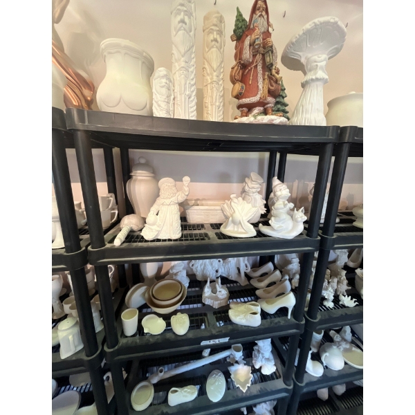 all ceramic items and rack included