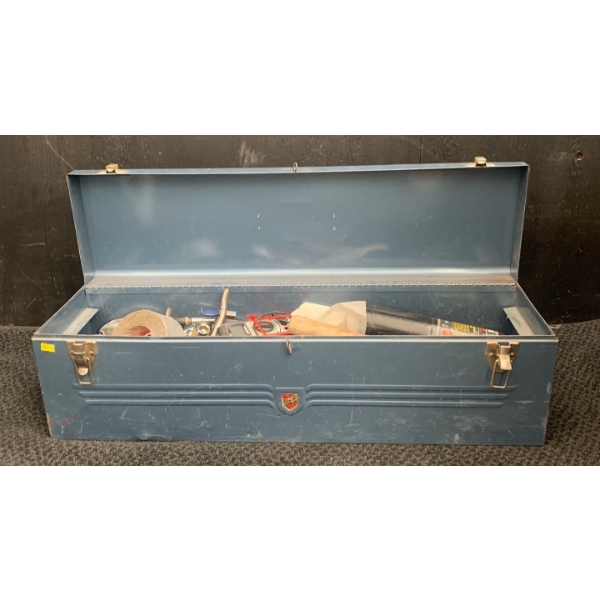Metal Tool Box 'Beach' 32L w/ Contents