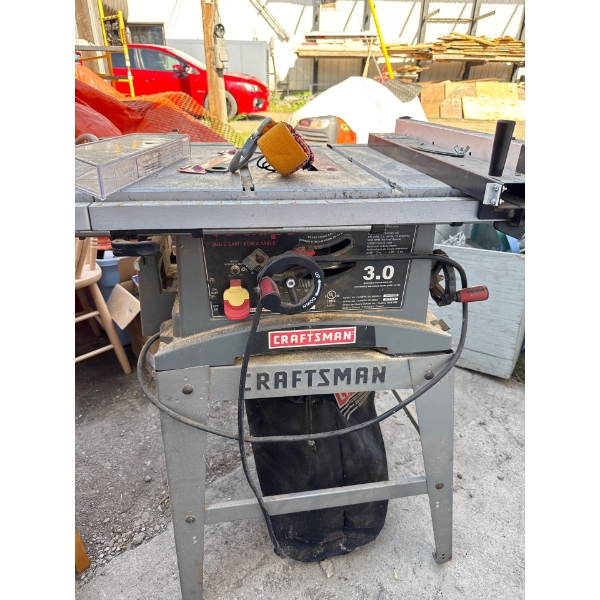 Craftsmen 3hp 10” Table Saw