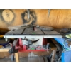 Image 1 : SkilSaw Table Saw with Guard and Extra Blades.