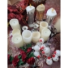 Image 1 : Home Decor Includes: Faux Candles, Light Up Table Runner, Snowman Lights
