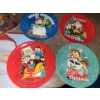 Image 2 : Holiday Tableware Includes: Plates, Glasses and Golden Cutlery