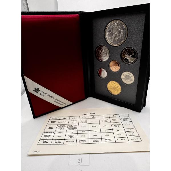 1993 Canada Specimen Double dollar set - 100th anniversary of the Stanley Cup