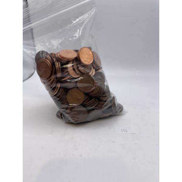 Bag Full of Canadian Pennys 