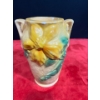 Image 2 : Chalk Vase with Yellow Flowers 7.5H