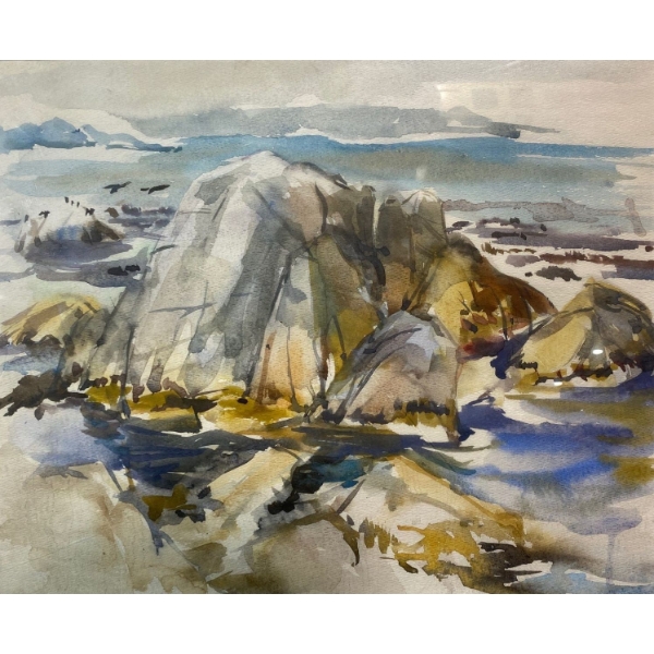 Maxwell Nimeck Water Colour Painting